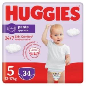 HUGGIES pelene Pants 5 34kom
