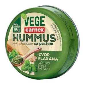 Hummus CARNEX Vege pesto sos 95g