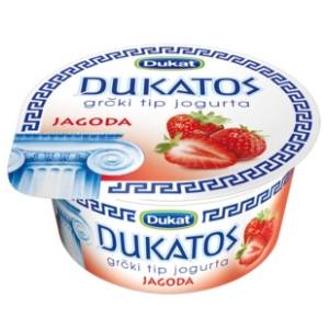 Jogurt DUKATOS jagoda 150g