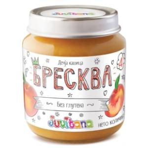 JUVITANA kašica breskva 128g