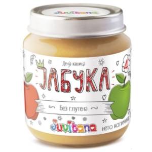 JUVITANA kašica jabuka 128g