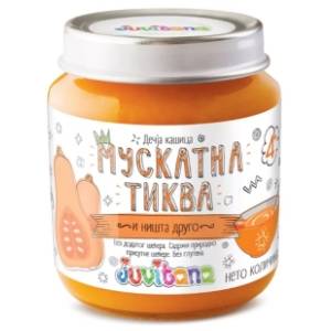 JUVITANA kašica muskatna tikva 128g