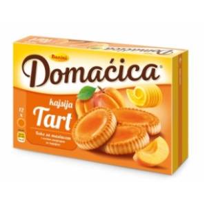 Keks BANINI Domaćica Tart kajsija 210g