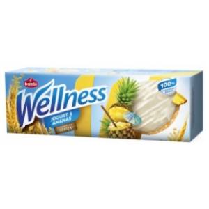 Keks WELLNESS ananas i jogurt 160g