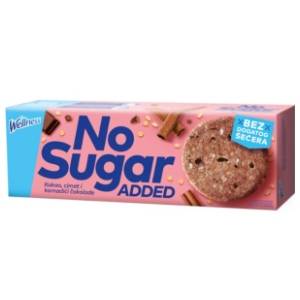 Keks WELLNESS bez dodatog šećera 125g