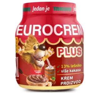 Krem TAKOVO Eurocrem Plus lešnik 350g