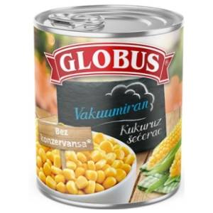 Kukuruz šećerac GLOBUS 340g