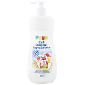 Kupka i šampon 2u1 PEGA 500ml