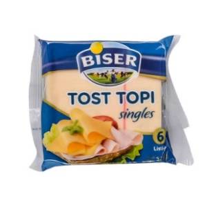 Lisnati sir BISER Tost singles 120g