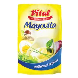 Majonez VITAL Mayovita delikates kesa 180g