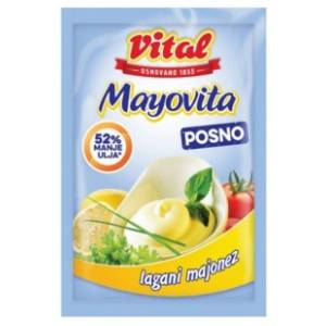 Majonez VITAL Mayovita light kesa 180g