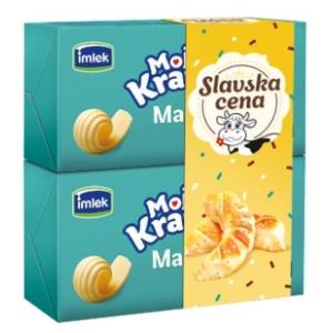 Maslac IMLEK Moja kravica 2x125g
