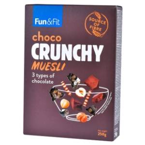 Musli FUN&FIT hrskavi čokolada 250g
