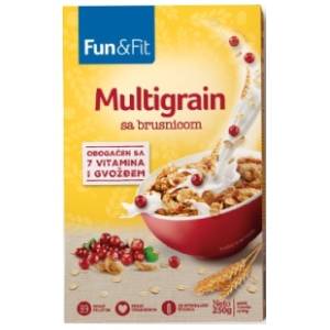 Musli FUN&FIT multigrain sa brusnicom 250g