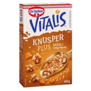 Musli VITALIS Dr. Oetker med i badem 450g