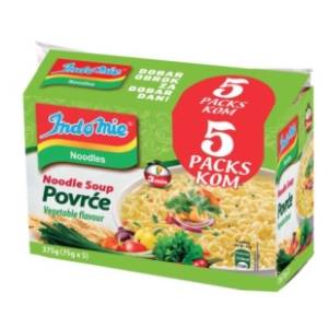Nudle INDOMIE povrće 5kom