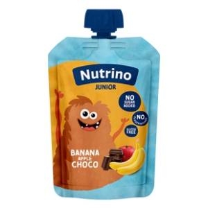 NUTRINO Junior voćni pire banana jabuka čokolada 180g