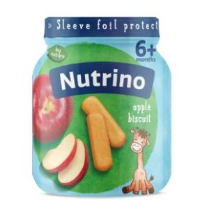 NUTRINO kašica jabuka i keks 125g