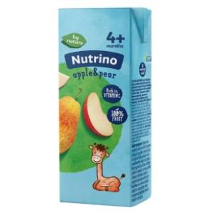 NUTRINO sokić jabuka kruška 200ml