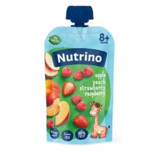 NUTRINO voćni pire jabuka breskva jagoda malina 100g