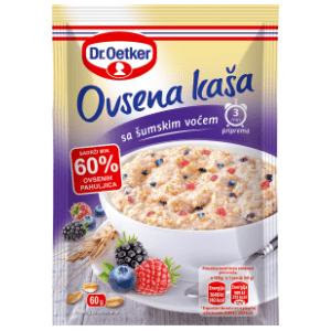 DR.OETKER ovsena kaša šumsko voće 60g