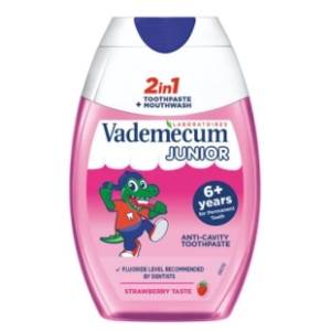 Pasta VADEMECUM 2in1 Junior Strawberry 75ml
