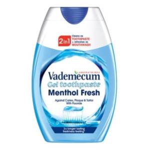 Pasta VADEMECUM 2in1 Menthol fresh 75ml