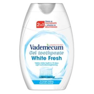 Pasta VADEMECUM 2in1 White fresh 75ml