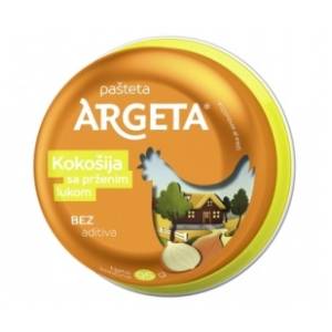 Pašteta ARGETA kokošija krem prženi luk 95g