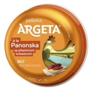 Pašteta ARGETA Panonska 95g