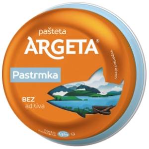 Pašteta ARGETA pastrmka 95g
