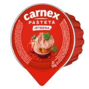 Pašteta CARNEX jetrena 50g