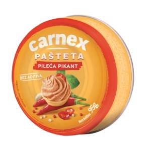 Pašteta CARNEX pileća pikant 95g