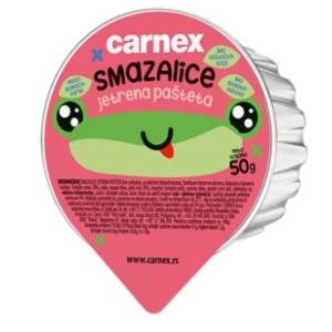 Pašteta CARNEX Smazalice jetrena 50g
