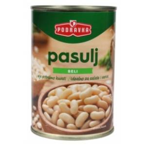 Pasulj PODRAVKA beli 400g