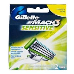 Patrone GILLETTE Mach3 sensitive 2kom