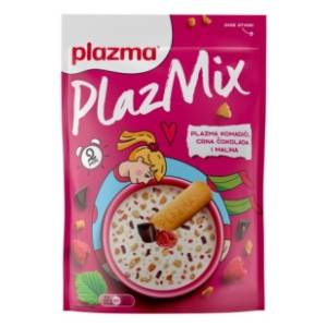 PLAZMIX obrok komadići crna čokolada i malina 70g