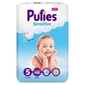 PUFIES pelene sensitive 5 48kom