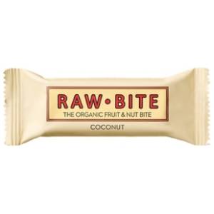 RAW BITE organska energetska čokoladica kokos 50g