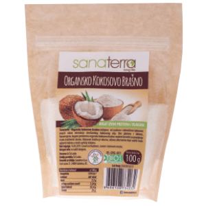 SANATERRA organsko kokosovo brašno 100g
