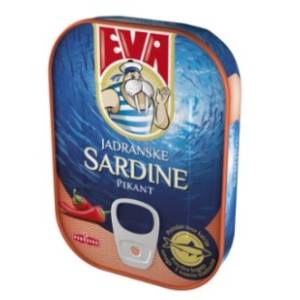Sardine EVA pikant 115g