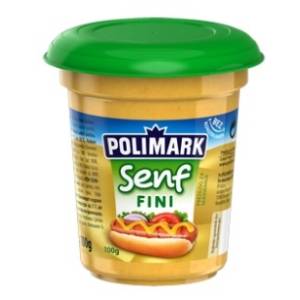 Senf POLIMARK fini časa 100g