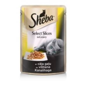 SHEBA hrana za mačke piletina 85g