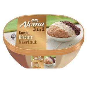 Sladoled ALOMA 3in1 Choco 1000ml