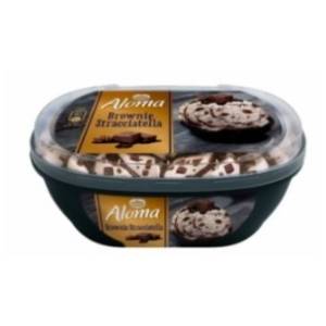 Sladoled ALOMA Stracciatella brownie 900ml