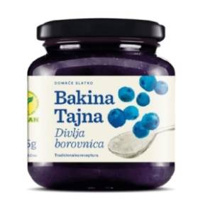Slatko BAKINA TAJNA borovnica 375g