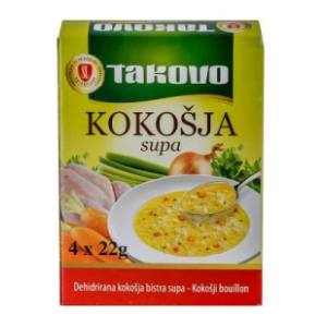 Supa TAKOVO u kocki kokošja 88g