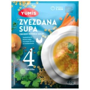 Supa YUMIS zvezdana 65g