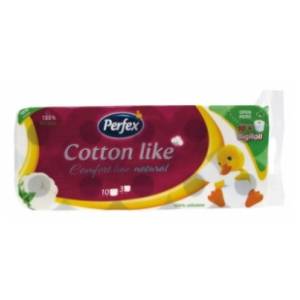 Toalet papir PERFEX cotton like 3sloja 10kom