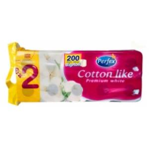 Toalet papir PERFEX cotton like 3sloja 8+2kom